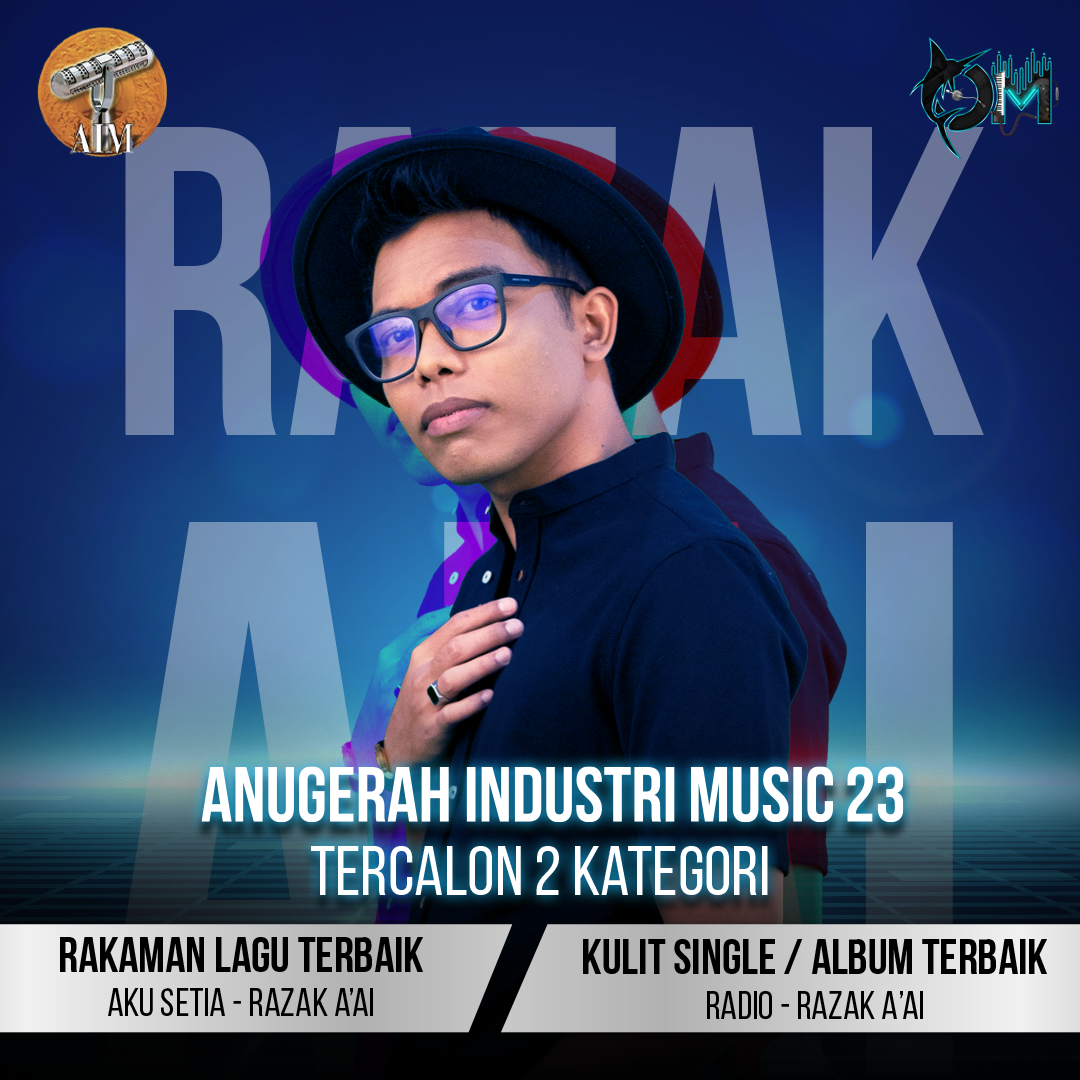 Razak A’ai with 2 nominations for AIM2...